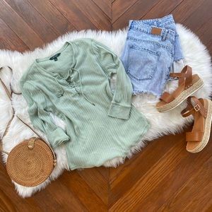 VINTAGE Ralph Lauren Henley